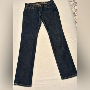 Vintage GAP Premium Skinny dark wash jeans.